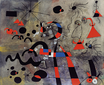 The Escape Ladder Joan Miro